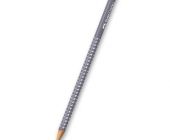 Grafitová tužka Faber-Castell Sparkle - perleťové odstíny šedá
