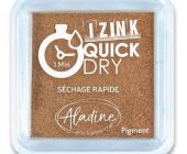 Razítkovací polštářek Aladine Izink Quick Dry měděná