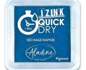 Razítkovací polštářek Aladine Izink Quick Dry modrá