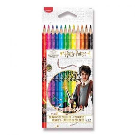 Pastelky Maped Color&#39;Peps Harry Potter 12 barev