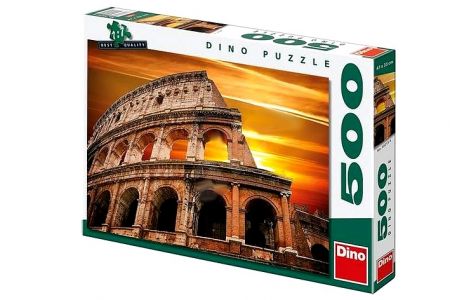 Puzzle Západ slunce na Koloseem 500dílků 