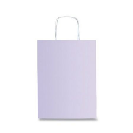 Papírová taška SADOCH Tinta Unita Pastel lila M