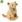 Plyšová kočka hnědá 25 cm ECO-FRIENDLY
