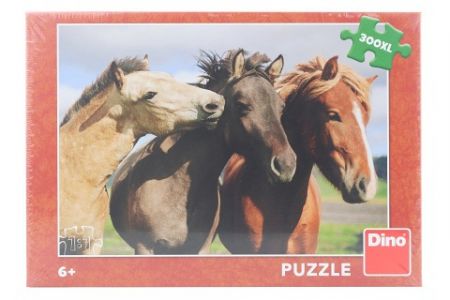 Puzzle Barevní koně 300XL