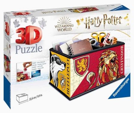 Puzzle 3D Úložná krabice Harry Potter 216 dílků
