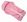 Taška na miminko - světle růžová / potisk mašličky