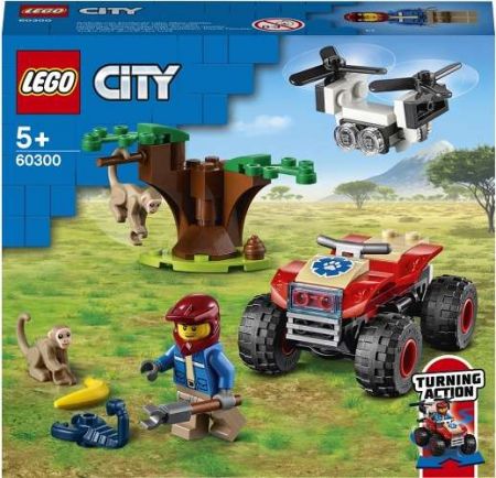 Lego CITY 60300 Záchranářská čtyřkolka do divočiny