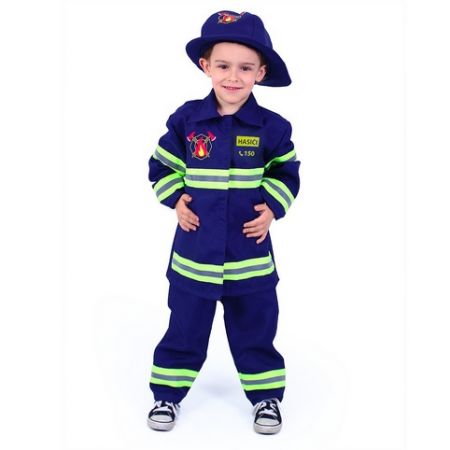 Kostým hasič dětský L EKO