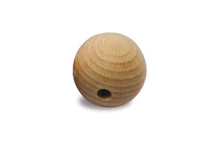 Dřevěná kulička, průměr 3 cm