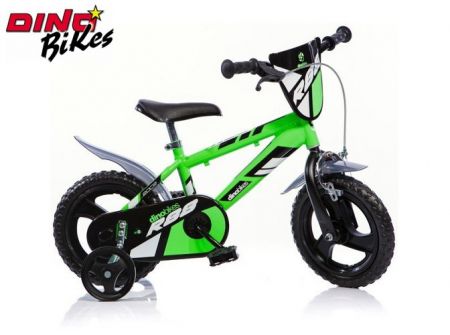 Dino Bikes Dětské kolo zelené 12&quot; 2017