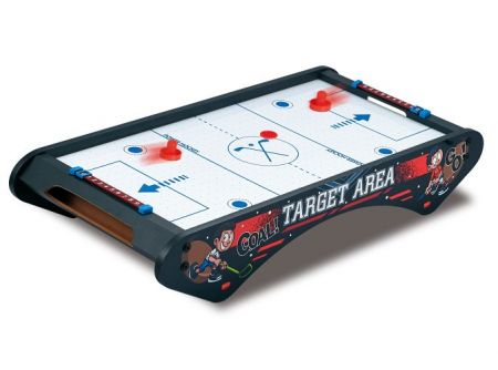 Stolní hokej (air hockey) dřevěný 81 x 37,8 x 15,9 cm