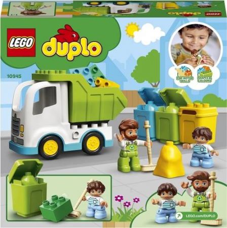 LEGO DUPLO  10945 Popelářský vůz a recyklování
