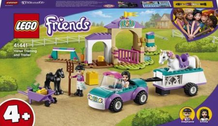 LEGO Friends 41441 Auto s přívěsem a výcvik koníka