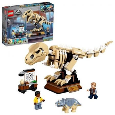 LEGO Jurassic World Výstava fosílií T-rexe