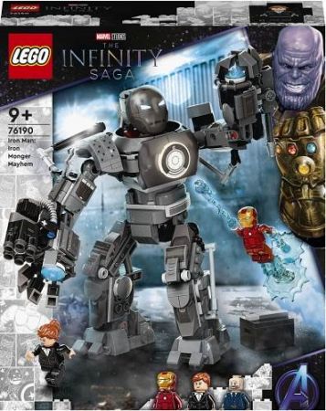LEGO Super Heroes 76190 Iron Man: běsnění Iron Mongera