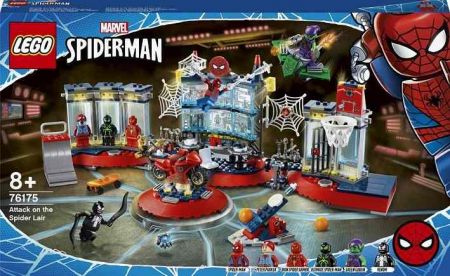 Lego Spiderman 76175 Útok na pavoučí doupě