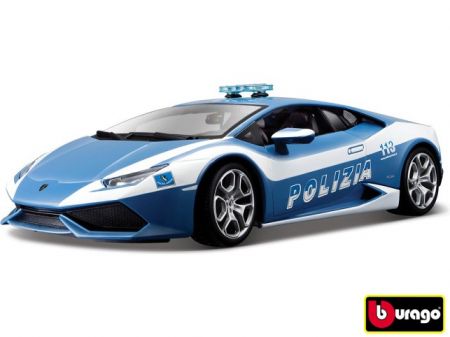 Bburago Plus Lamborghini Huracán LP 6104 Polizia 1:18