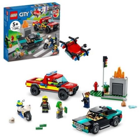 LEGO 60319 Hasiči a policejní honička
