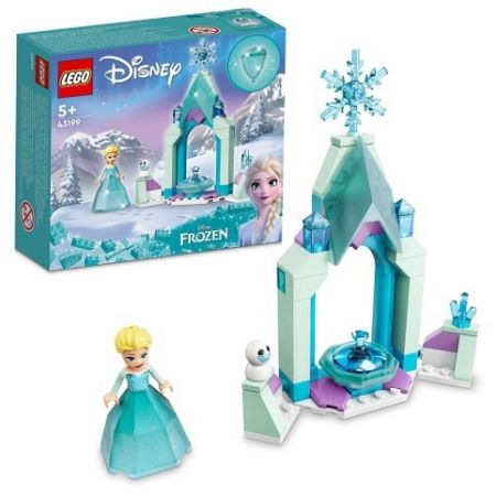 LEGO 43199 Elsa a zámecké nádvoří
