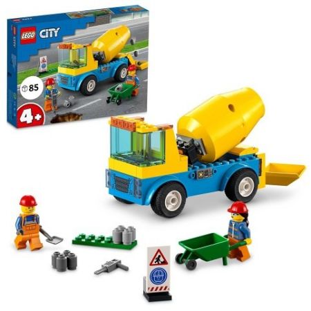 LEGO 60325 Náklaďák s míchačkou na beton