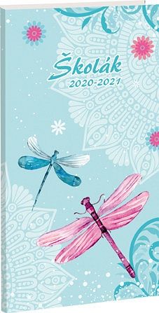 Diář  Školák Dragonfly 2020/2021