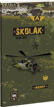 Diář  Školák Army 2020/2021