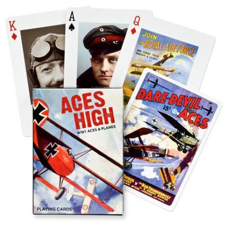 PIATNIK Poker -  Letecká esa 1.sv.války