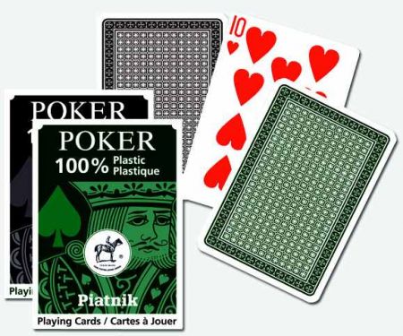 PIATNIK Poker - 100% PLASTIC