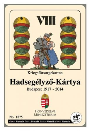 PIATNIK Karty mariáš. 1.světová válka (reprint HU)