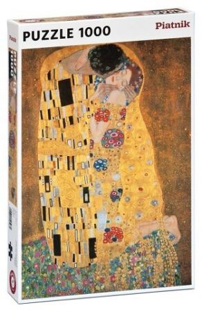 PIATNIK 1000 d. Klimt, Polibek II. (matné provedení)