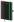 Diář kapesní Black Green s poutkem 2023 / 9cm x 14cm / DB436-3-23