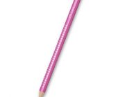 Grafitová tužka Faber-Castell Jumbo Sparkle - perleťové odstíny růžová