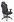 Manažerská židle &quot;Super Racer&quot;, černé/šedé čalounění, černý podstavec, MAYAH 11187-01M