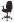 Kancelářská židle &quot;Smile&quot;, s nastavitelnými područkami, černé čalounění, MAYAH 10008-03CK