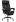 Kancelářská židle &quot;Canberro&quot;, černá, textilní kůže, vysouvatelná opěrka nohou