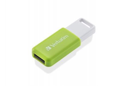 Flash disk &quot;Databar&quot;, 32GB, USB 2.0, zelená, VERBATIM 49454
