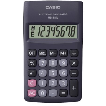 CASIO Kalkulačka kapesní HL 815L BK                   