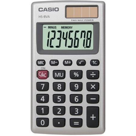 CASIO Kalkulačka kapesní HS 8 VA