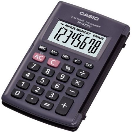 CASIO Kalkulačka kapesní HL 820LV BK