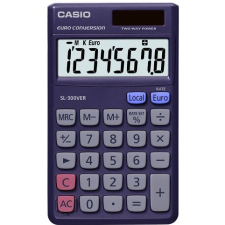 CASIO Kalkulačka kapesní SL 300 VER                   