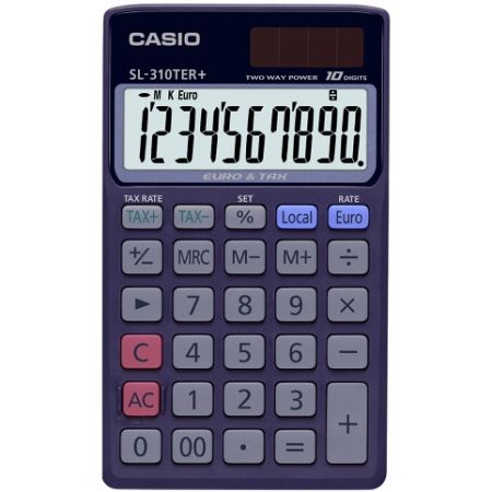 CASIO Kalkulačka kapesní SL 310 TER +                  