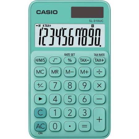 CASIO Kalkulačka kapesní SL 310UC GN