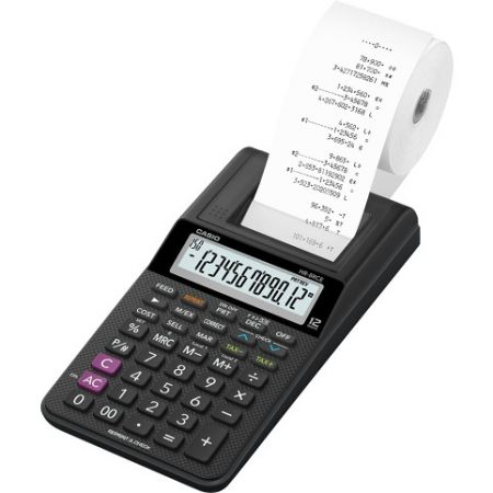 CASIO Kalkulačka stolní s tiskem HR 8 RCE BK
