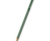 Grafitová tužka Faber-Castell Sparkle - perleťové odstíny zelená