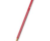 Grafitová tužka Faber-Castell Sparkle - perleťové odstíny červená