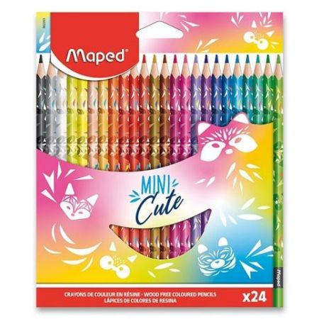 Pastelky Maped Color&#39;Peps Mini Cute 24 barev
