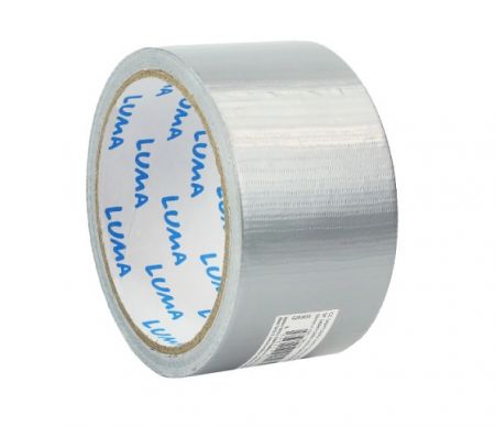 Lepící páska ADEPT textilní 50mm x10m tlaková stříbrná