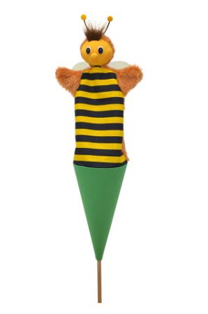 Včela 57 cm 3v1, kornoutový maňásek