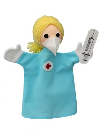 Zdravotní sestra 27 cm, maňásek