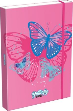 Box na sešity A5 Lollipop Butterfly Pink 22958157